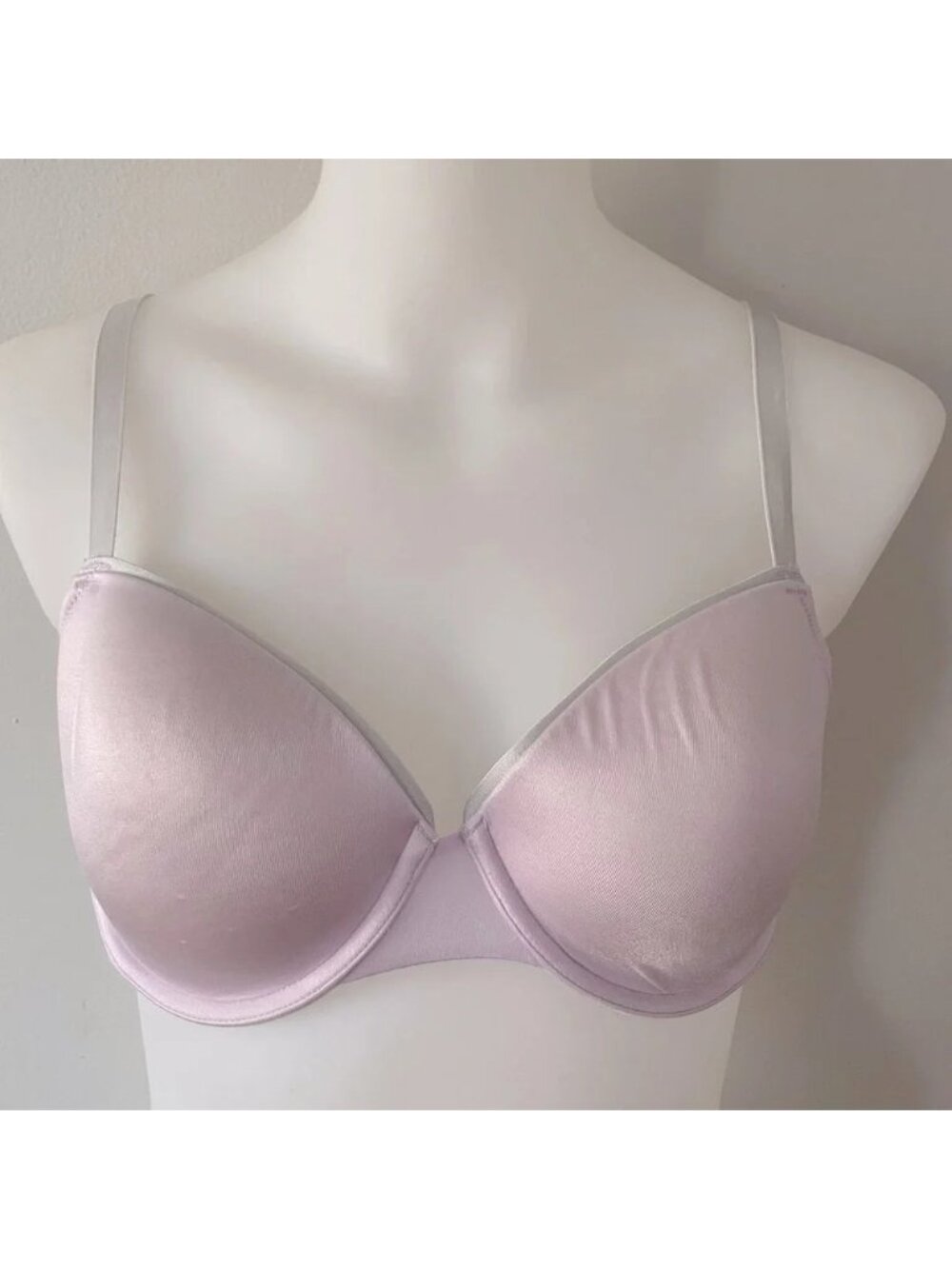 La Senza Pink Satin Underwire Bra - 36C